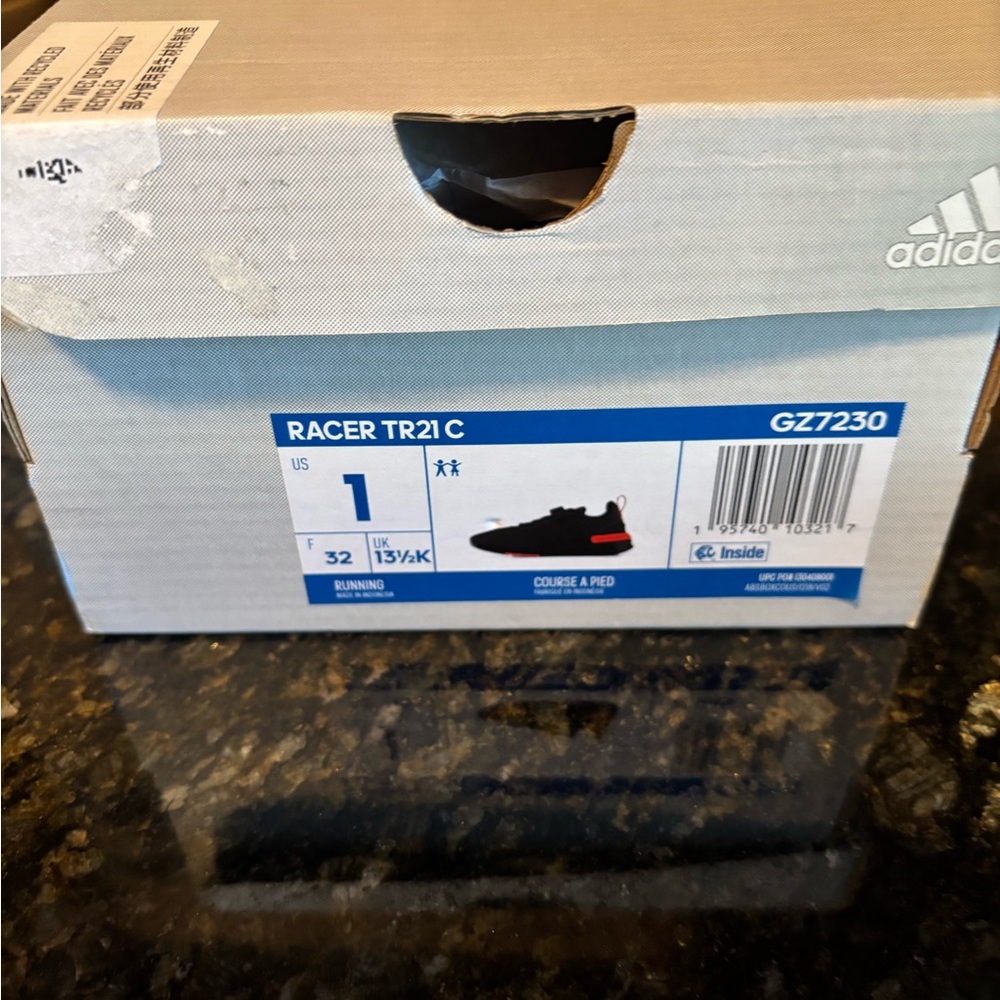 Adidas Kids Racer TR21 C Black Sneakers
